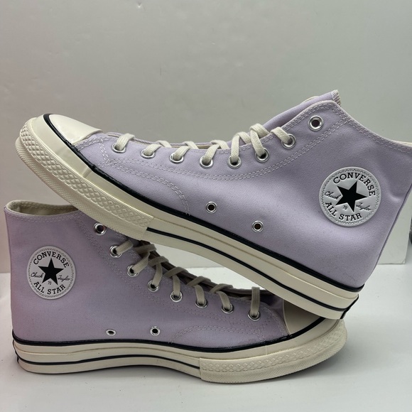 Converse Men’s A02754C
CHUCK 70 HI
VAPOR VIOLET/EGRET High-Top Sneakers Purple - Picture 16 of 16